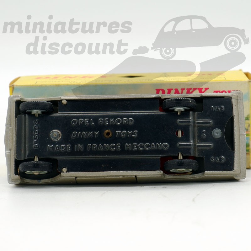 Opel Rekord Grise Dinky Toys Me En Boite