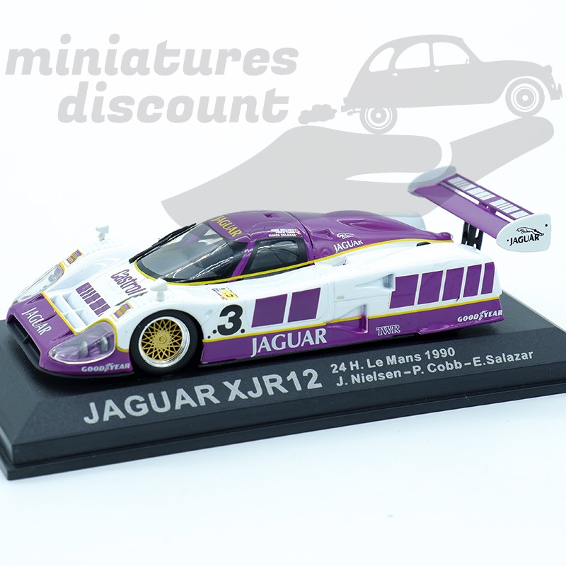 ミニカー⑤ 1/43 ジャガー Jaguar XJR12 #3 Winner Le Mans 1990