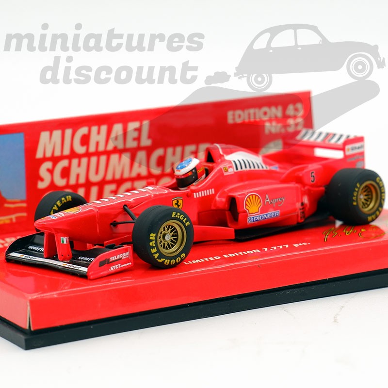 Ferrari Launch Version Michael Schumacher 1997 - 1/43ème en boite