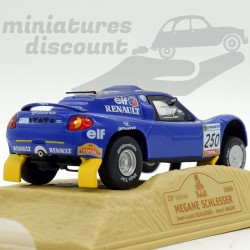 Renault Megane Schlesser - Paris Dakar - Norev - 1/43ème en boite