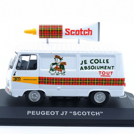 Peugeot J7 "Scotch" - 1/43ème en boite