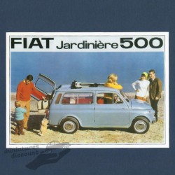 Fiat 500 Jardinière - Carte...