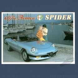 Alfa Roméo Spider - Carte...