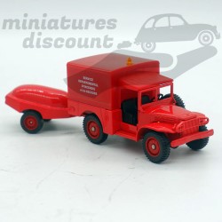 Pompiers, Dodge 4x4 (Baché)...