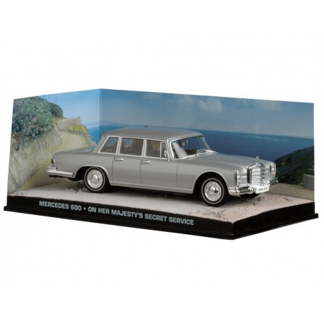 Mercedes 600 007 - On Her Majesty's Secret Service - au 1/43 en boite