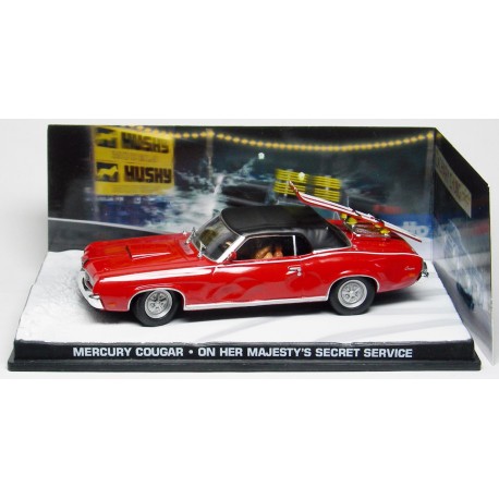 Mercury Cougar 007 - On Her Majesty's Secret Service - au 1/43 en boite